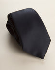 Midnight Blue Satin Ceremony Tie