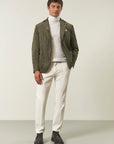 White merino wool turtleneck Lana Gatto