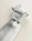 Cravatta Gray  Satin Ceremony Tie