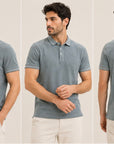 Green Oxford Cotton Polo