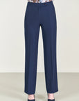 Blue Stretch Trousers Regular Fit