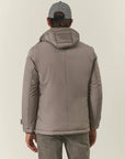 Technical sand jacket with hood and bib