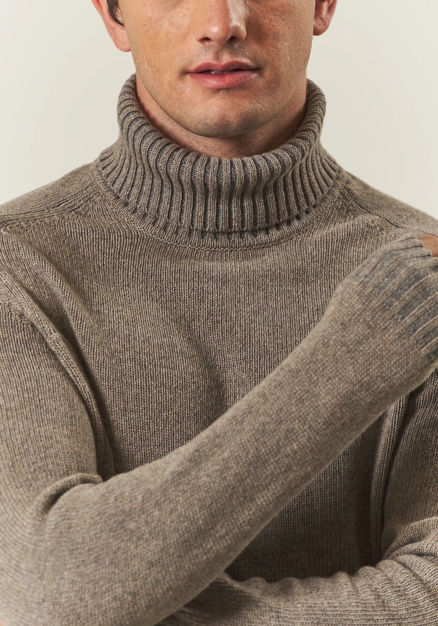 Dolcevita marrone misto lana vanis������-Angelico