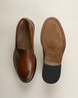 Tobacco Leather Moccasin