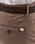 Mud Chino Pants in Tencel Stretch Cotton