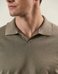 Mud derby polo shirt in tricotina cotton