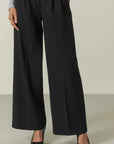 Trousers Woman Color Black Regular Fit