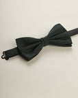 Micro-Armored Green Formal Bow Tie