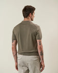 Mud derby polo shirt in tricotina cotton