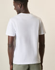 White B-Stretch Cotton T-Shirt
