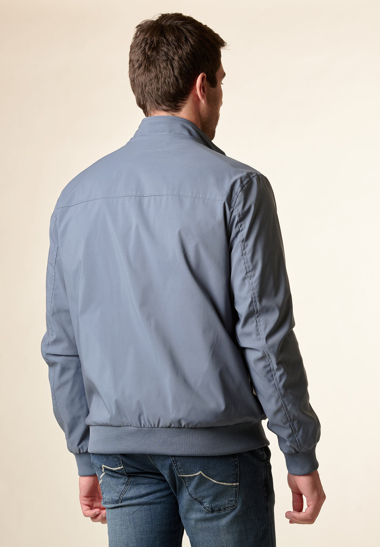 Giubbotto barracuda avio tessuto tecnico foderato-Angelico